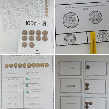 New Zealand Money Bundle Level 1 | NZ Coins, Notes & Financial Literacy Activities