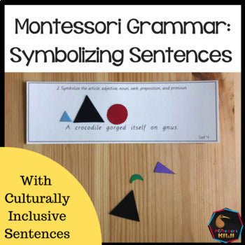 Montessori Grammar Symbolising / Symbolizing  (literacy) - subscription - montessorikiwi