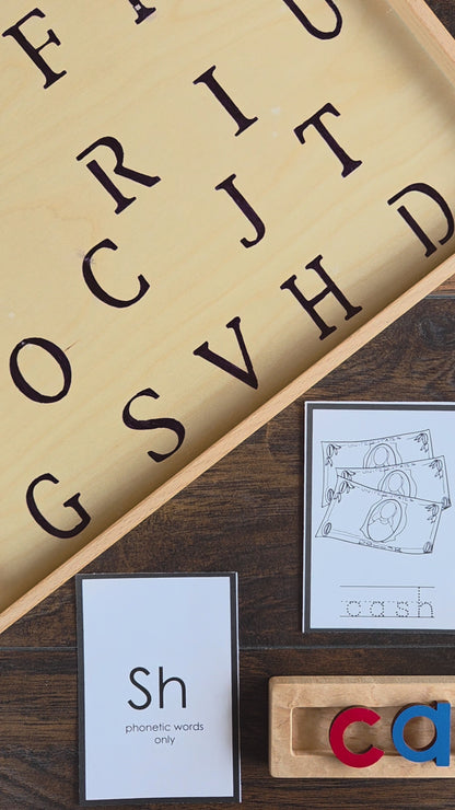 Modern Montessori Reading SOR Digraph Booklets th ch sh ng (literacy)