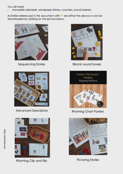 Modern Montessori Reading: Montessori-Inspired Early Reading Intervention