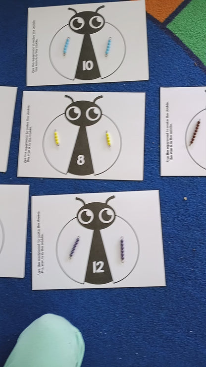 Montessori Hands-On Doubles Activities | Color Bead-Coded Addition for Early Learners