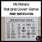 US Money Roll and Cover Game: Money Identification - montessorikiwi