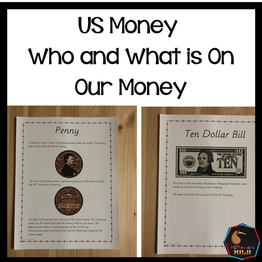 US Money Who and What is On Our Money - montessorikiwi