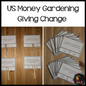 US Money Gardening Themed Giving Change Clip and Flip Cards - montessorikiwi