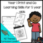 Year 1 Early Learning Skills #distancelearning - montessorikiwi