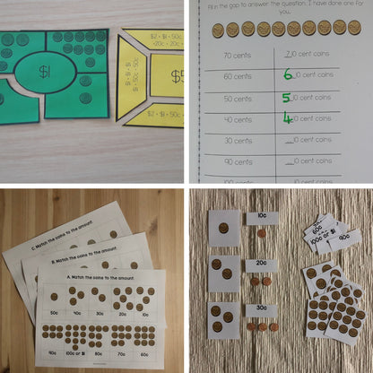 New Zealand Money Bundle Level 1 - montessorikiwi