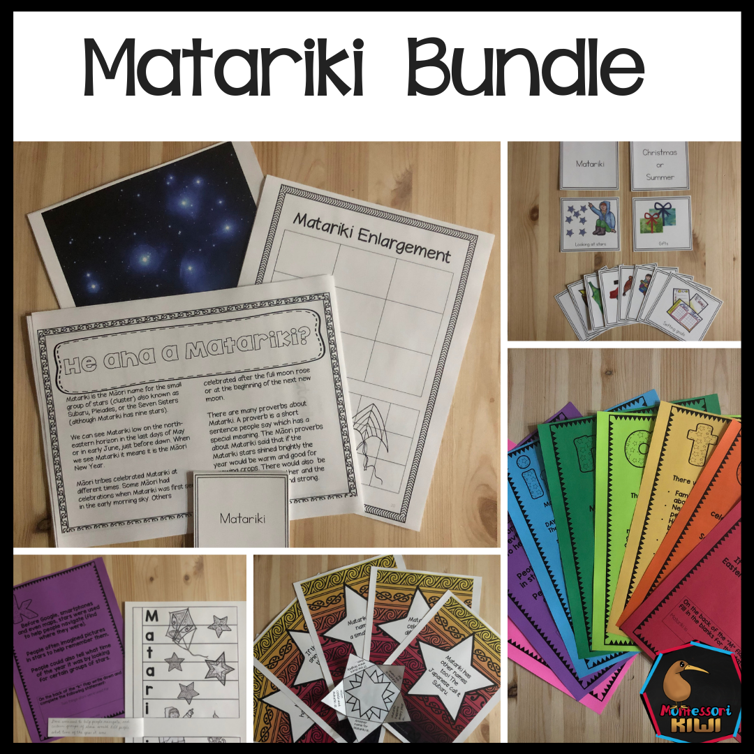 Matariki Bundle - montessorikiwi