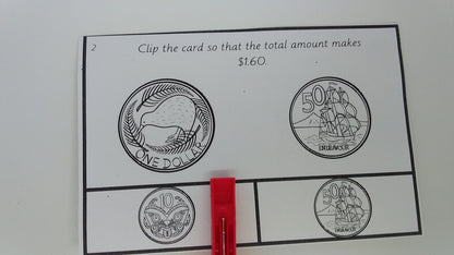 New Zealand Money - What coin do I need to make the total amount? - montessorikiwi