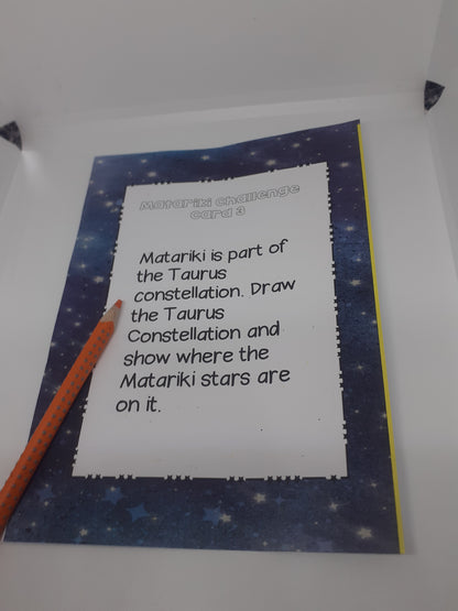 Matariki Challenge Cards - montessorikiwi