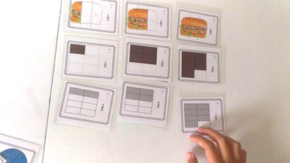 Ordering fractions with the same denominator - montessorikiwi