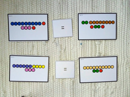 Montessori Inspired Balancing Equations - montessorikiwi