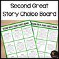 Second Great Story Choice Board (cosmic) - montessorikiwi