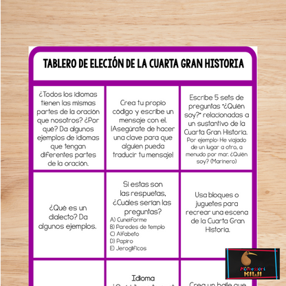 Paquete de Tablones de elección de las Grandes Historias (bundle) (Great Story Choice Boards ) - montessorikiwi