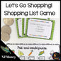 New Zealand Money Level 3:  Shopping List - montessorikiwi