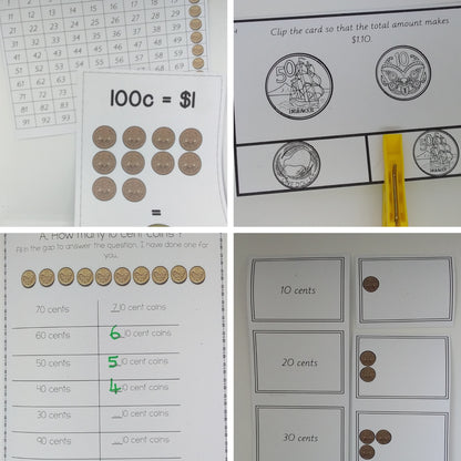 New Zealand Money Bundle Level 1 - montessorikiwi