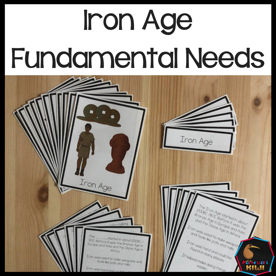 Fundamental needs through time: Iron Age (cosmic) - montessorikiwi