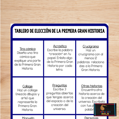 Paquete de Tablones de elección de las Grandes Historias (bundle) (Great Story Choice Boards ) - montessorikiwi