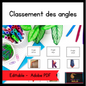 Classement des angles (Angle sorting - french) - montessorikiwi