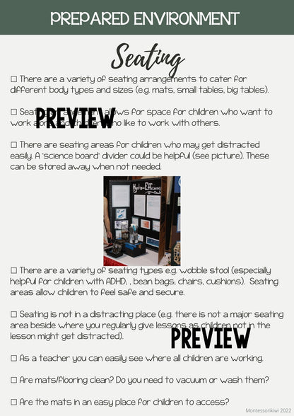 Back to School Pack - montessorikiwi