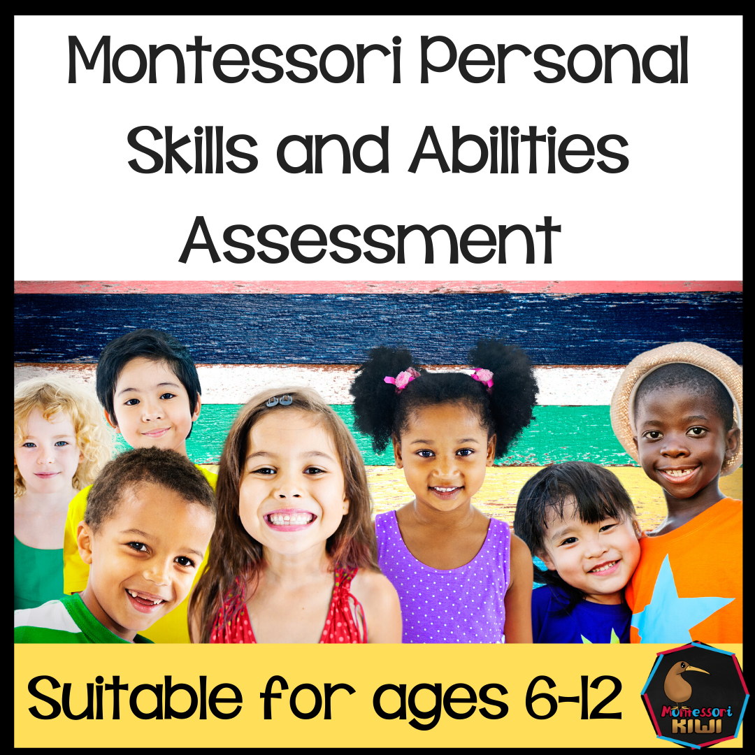 Montessori personal skills and social skills assessment - montessorikiwi