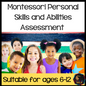 Montessori personal skills and social skills assessment - montessorikiwi