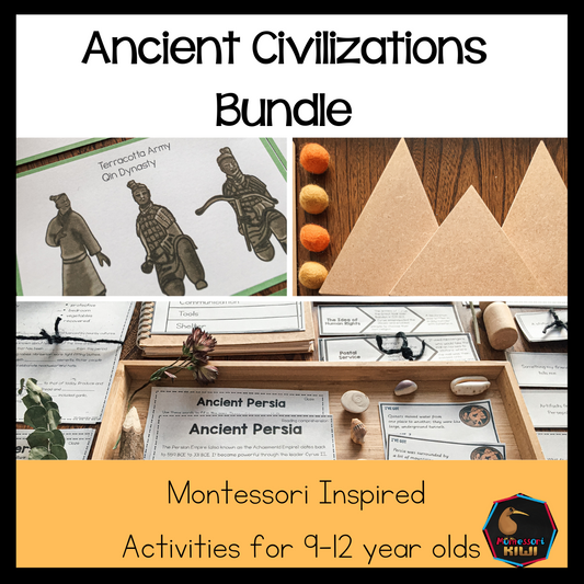 Ancient Civilization Bundle - montessorikiwi