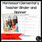 Elementary Teacher Binder - montessorikiwi