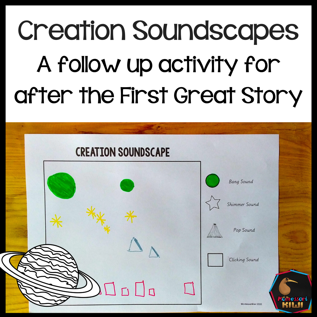 Creation Soundscapes Music Activity (cosmic) - montessorikiwi