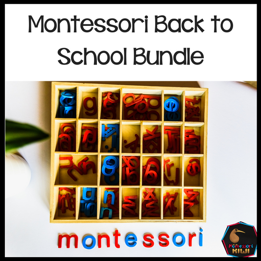 Montessori Elementary Back to School Bundle - montessorikiwi