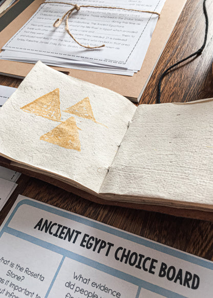 Ancient Egypt Civilization work - montessorikiwi