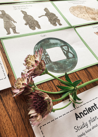 Ancient China Civilization work - montessorikiwi
