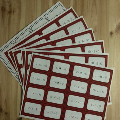 Alternative formats for Addition - basic facts - montessorikiwi