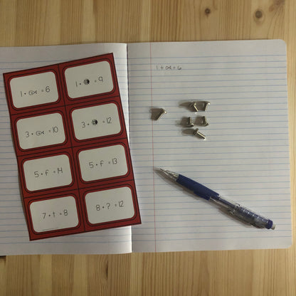 Alternative formats for Addition - basic facts - montessorikiwi