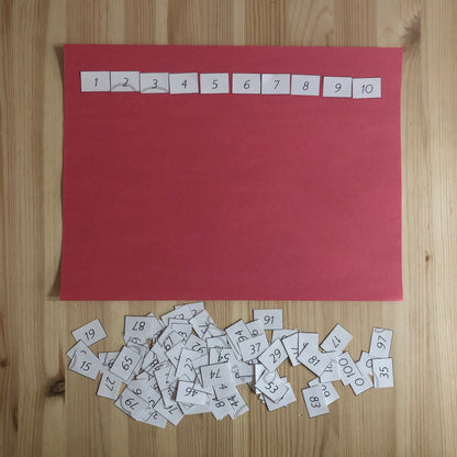 Hundred Board Picture Extensions - montessorikiwi
