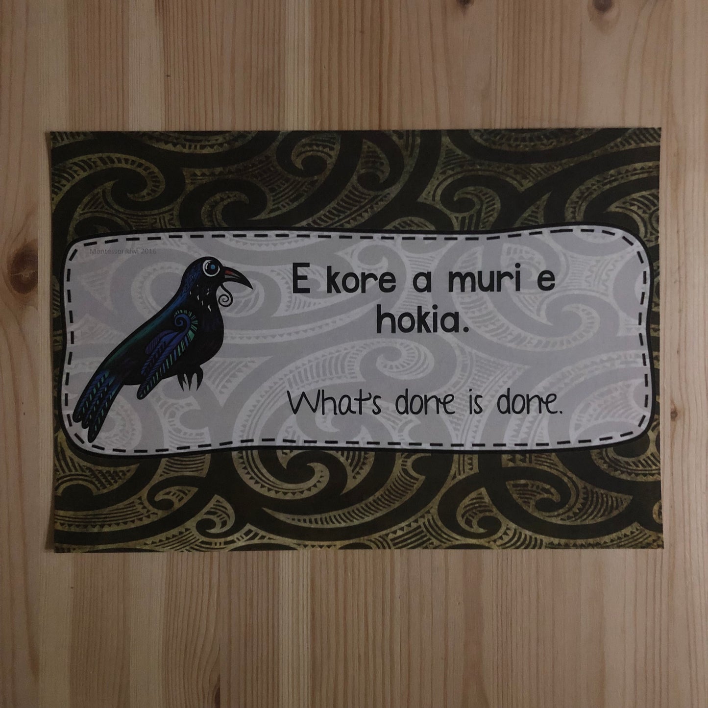 Maori Whakatauki , Maori Proverbs - montessorikiwi