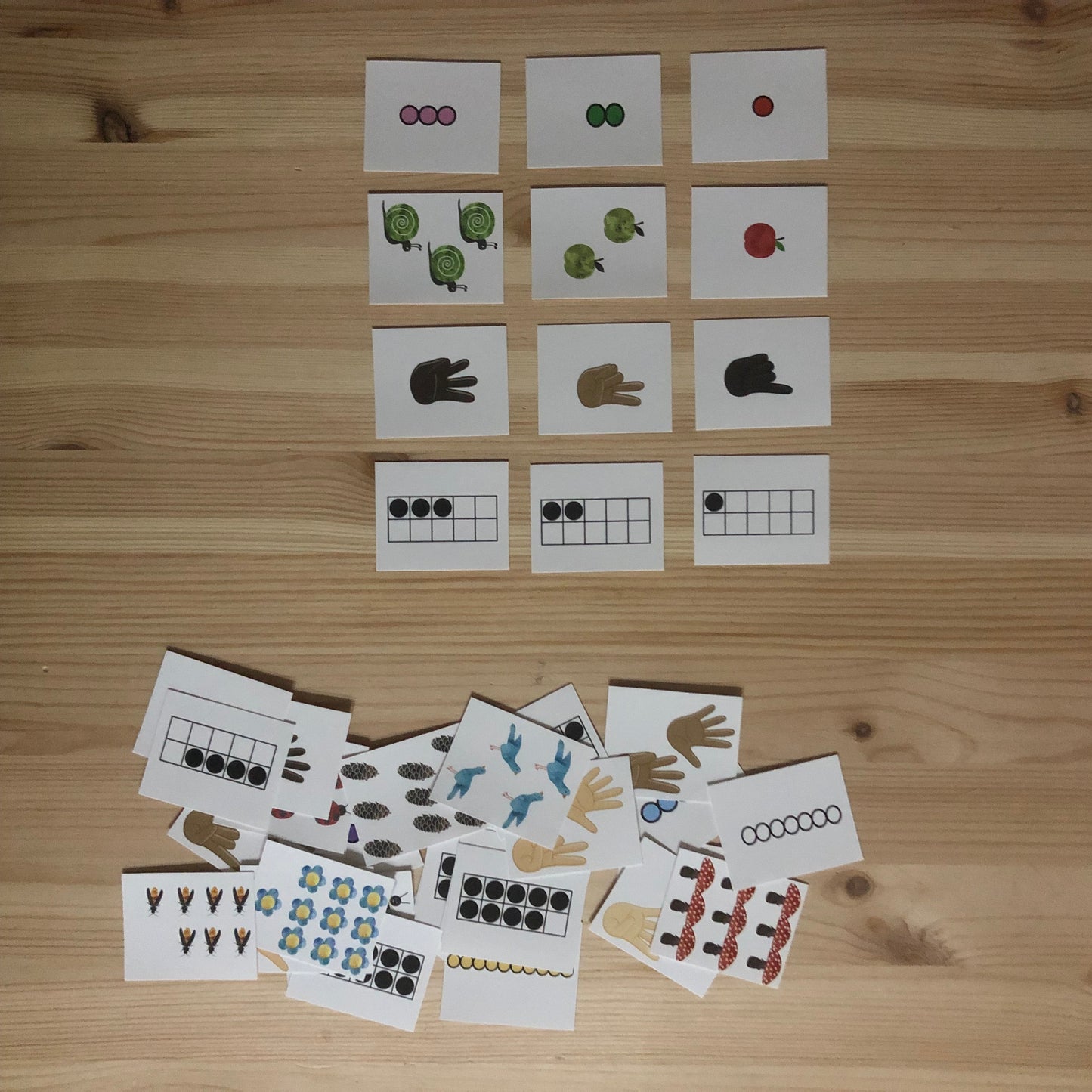 Montessori Inspired Number Trees - montessorikiwi