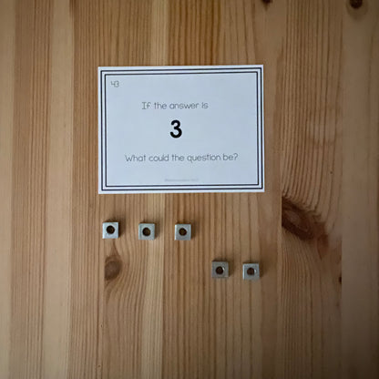 Montessori Subtraction Finger Chart Task Cards (math) - montessorikiwi