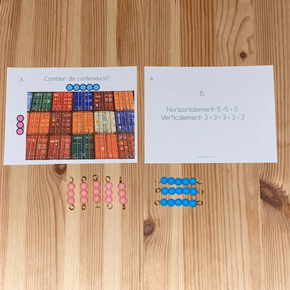Tableaux (Montessori Arrays French) - montessorikiwi