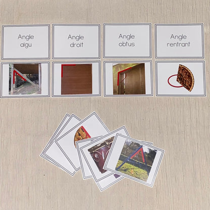 Classement des angles (Angle sorting - french) - montessorikiwi