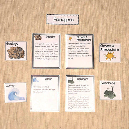 Cenozoic Sorting Activity (cosmic) - montessorikiwi