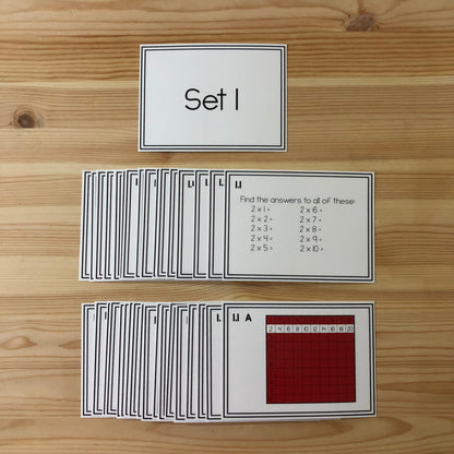 Montessori math: Pythagoras board task cards - montessorikiwi