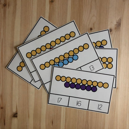 Teen Numbers Bundle - montessorikiwi
