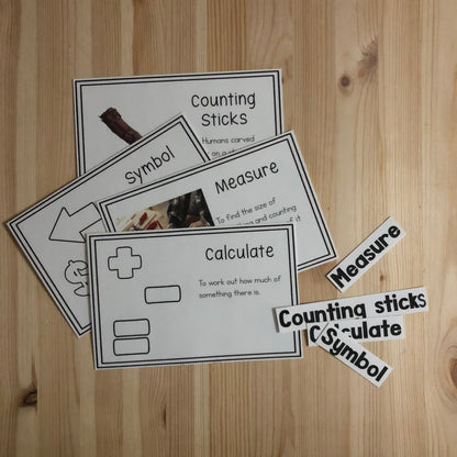 Vocab Words for Fifth Great Story (cosmic) - montessorikiwi