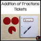 Addition of Fraction Tickets - montessorikiwi