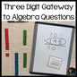 Three digit 'Gateway to Algebra' questions - montessorikiwi