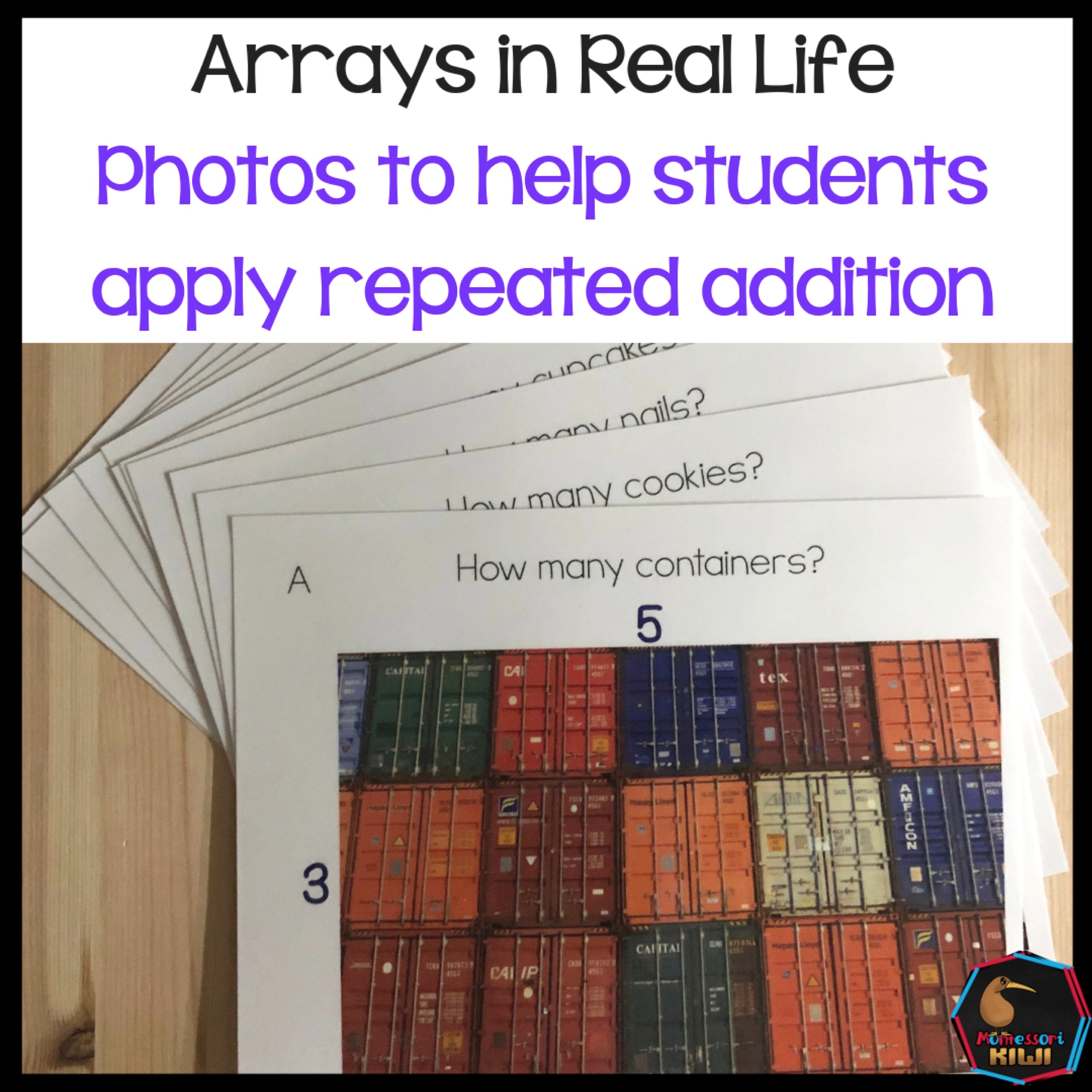 Math Arrays In Real Life