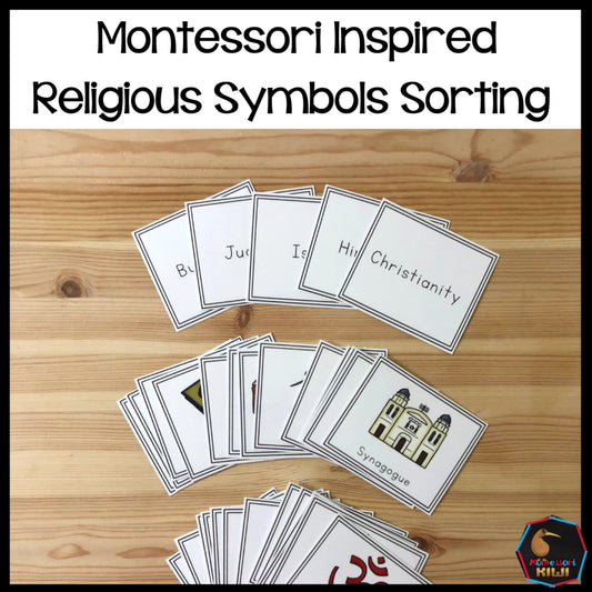 Recognising Religious symbols, elements and features (cosmic) - montessorikiwi