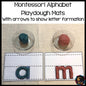 Alphabet Playdough Mats (literacy) - montessorikiwi