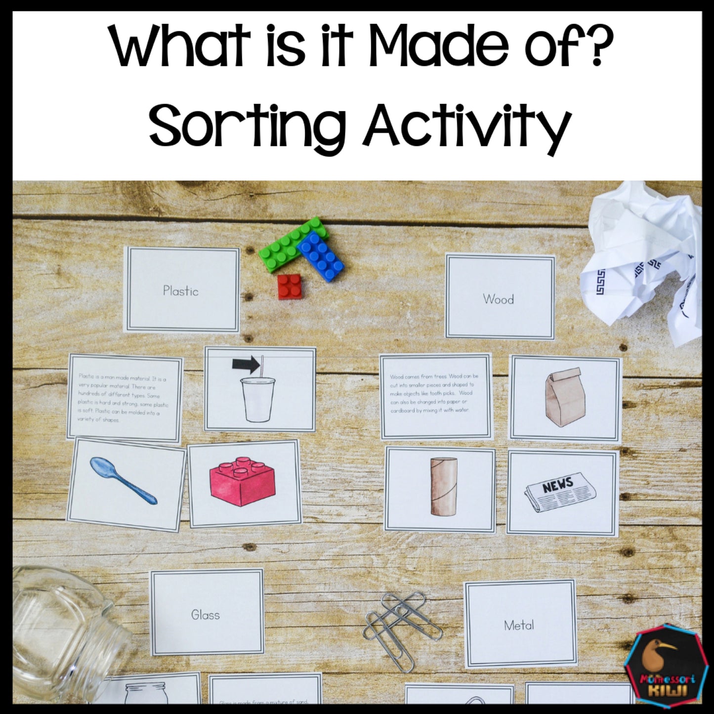 What is it made of: materials around us - montessorikiwi