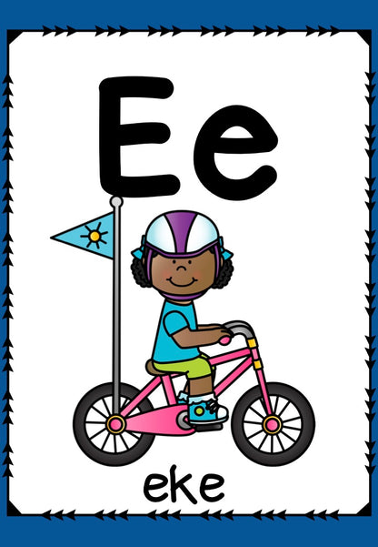 Maori Alphabet Posters - montessorikiwi